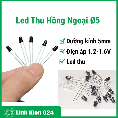 Led Thu Hồng Ngoại 5mm