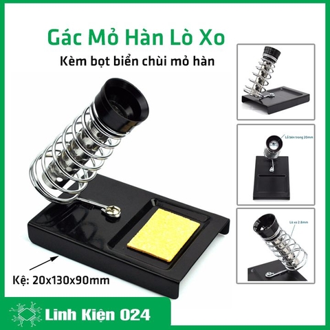 Gác Mỏ Hàn Lò Xo Bản Mới Kèm Bọt Biển