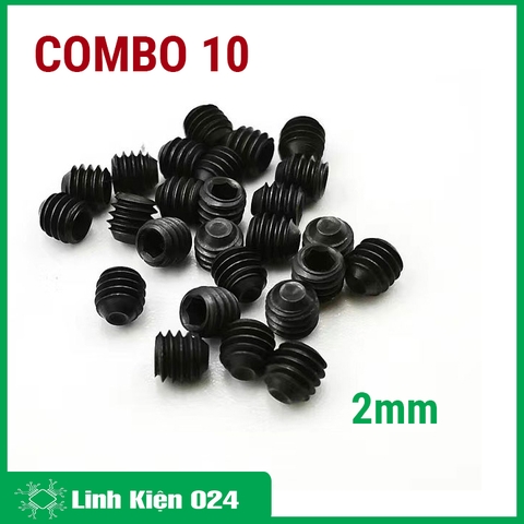 Gói 10 Con Ốc Chí Bắt Đầu Kẹp Mũi Khoan Trục Kẹp Lưỡi Cắt - 2mm