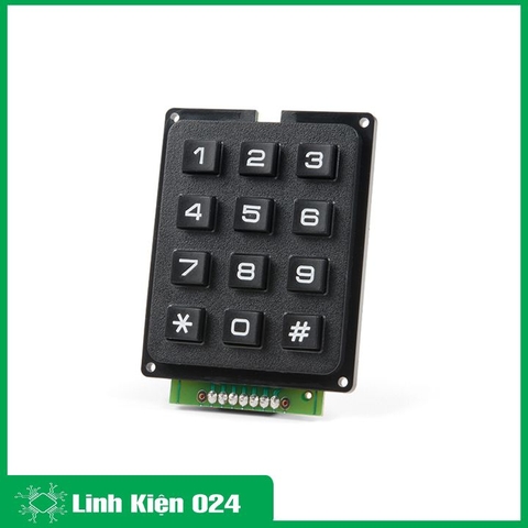 Bàn Phím Ma Trận MCU Công Nghiệp Phím Nổi