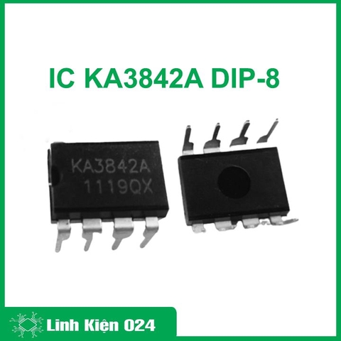 Ic Dao Động KA3842A 3842 Dip-8 k9f16