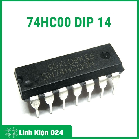 74HC00 DIP 14 (K9I11)