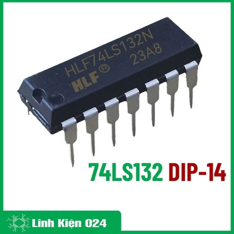 74LS132 Quad 2-input NAND Schmitt Trigger DIP14 (K9H19)