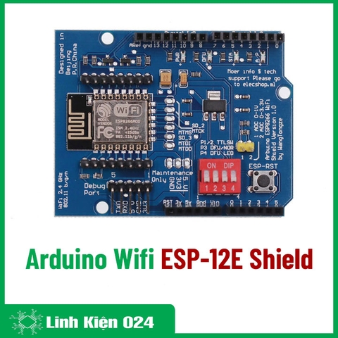 Arduino Wifi ESP-12E Shield (K3E5)