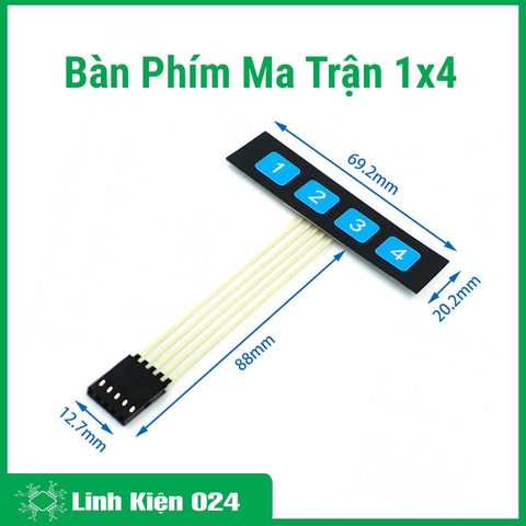 Bàn Phím Ma Trận 1x4 (K3G10)