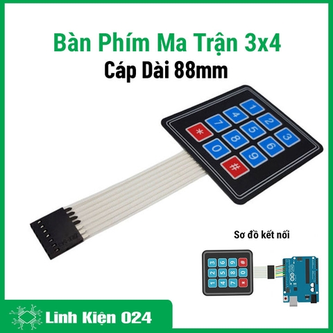 Bàn Phím Ma Trận 3x4 (K3G11)