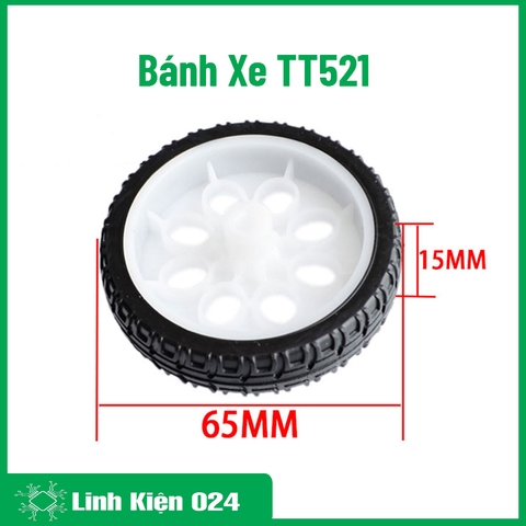 Bánh Xe TT521 65x15mm