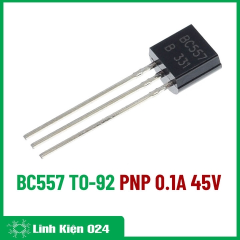 BC557 TO-92 Trans PNP 0.1A 45V