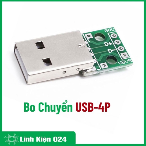 Bo Chuyển USB-4P TO 2.54mil DIP (K2H10-2)