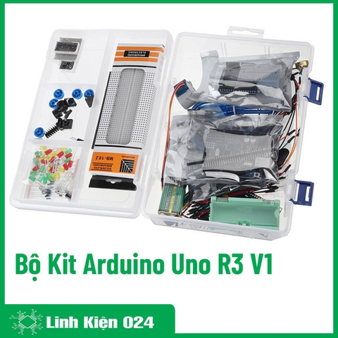 Combo Bộ Kit Học Tập Arduino Uno R3 V1 Cơ Bản (BH 06 Tháng)