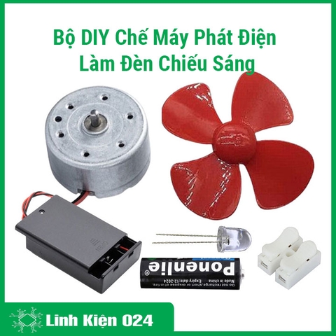 Bộ Sản Phẩm Máy Phát Điện Làm Đèn Chiếu Sáng Chuyển Đổi Cơ Năng Thành Điện Năng Tích Hợp Pin AA Dự Phòng
