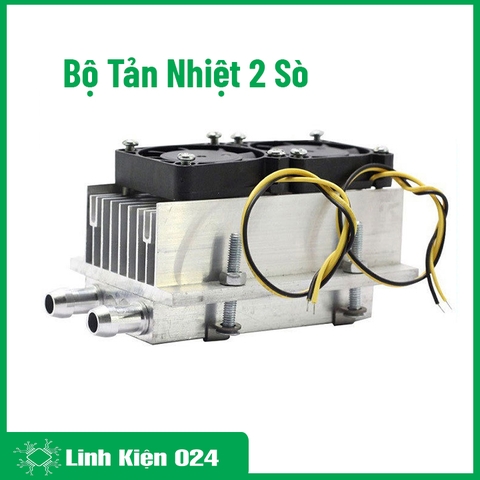 Bộ Tản Nhiệt Sò Nóng Lạnh Bằng Dung Dịch 2 Sò