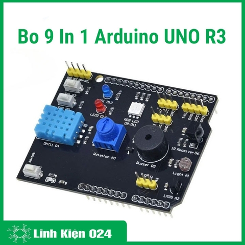 Bo Tích Hợp 9 In 1 Tương Thích Arduino UNO R3 (K3G1)