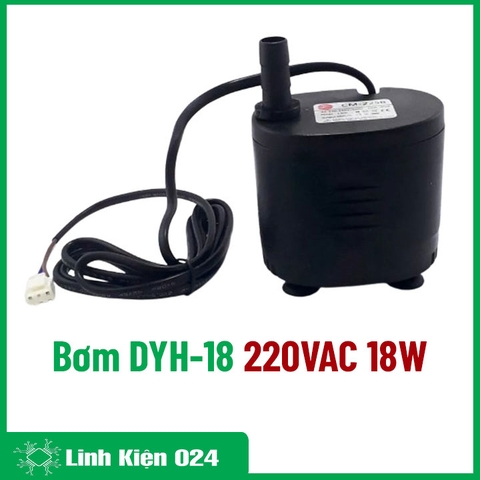 Máy Bơm Chìm DYH-18 220VAC 18W 1000L/h