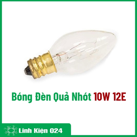 Bóng Đèn Led Quả Nhót 220V 10W 12E, Bóng Trái Ớt Để Ban Thần Tài