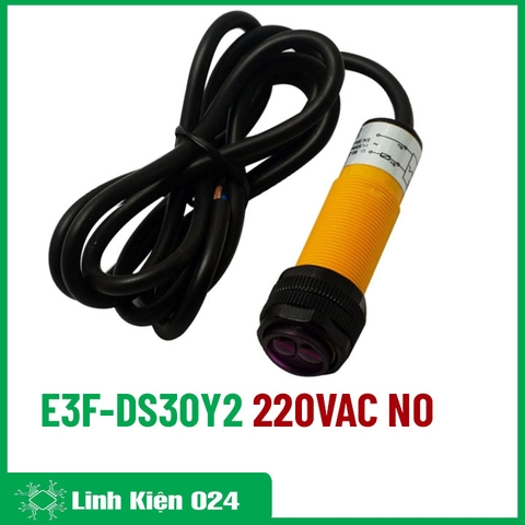 Cảm Biến Khoảng Cách 30cm E3F-DS30Y2 220VAC Thường Đóng (K3I14)