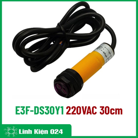 Cảm Biến Khoảng Cách 30CM E3F-DS30Y1 220VAC (K3I13)
