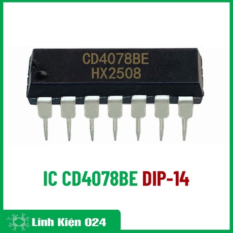 Chíp CD4078BE DIP14 (K9K19)