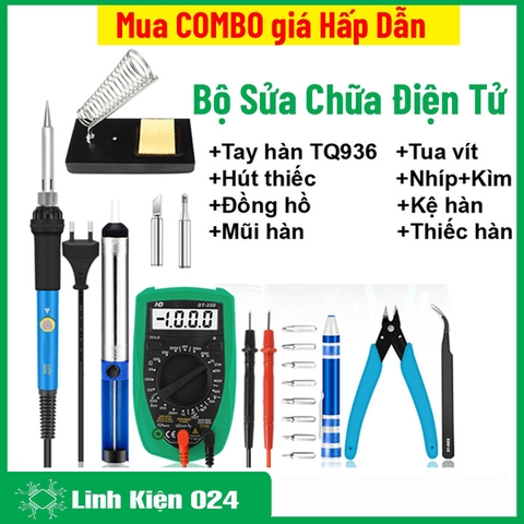 Combo Dụng Cụ Sửa Chữa Điện Tử