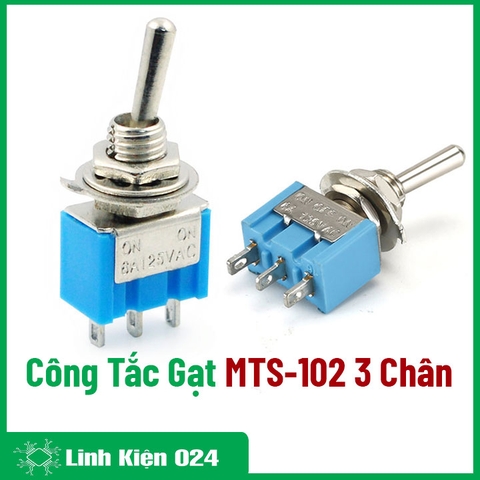 Công Tắc Gạt MTS-102 2A/250V 6A/125V (k1d11)