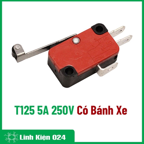 Công Tắc Hành Trình T125 5A 250V Có Bánh Xe