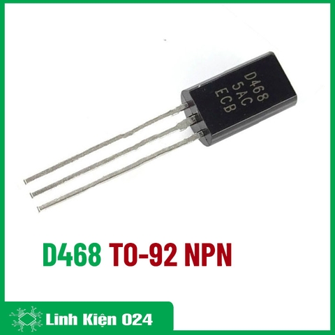 Combo 10 Transistor D468 TO-92 NPN 1A 25V