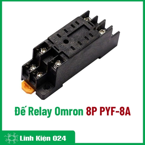 Đế Relay Omron 8P PYF-8A