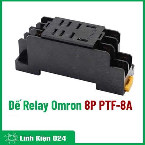 Đế Relay Omron 8P PTF-8A