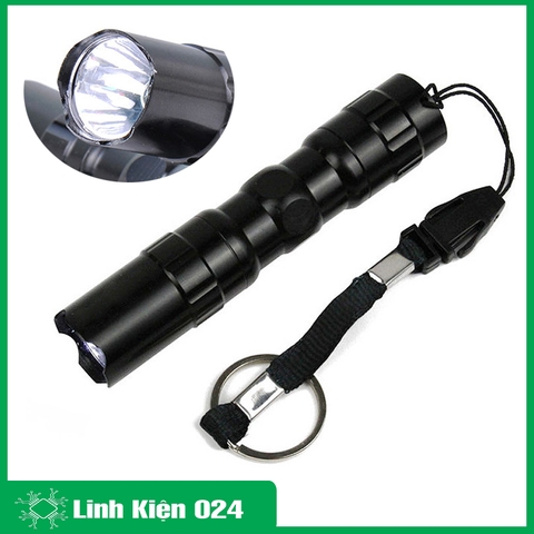 Đèn Pin Bỏ Túi LED 3W - Đèn Bin Vỏ Hợp Kim Siêu Bền Mini Siêu Sáng - Chống Nước