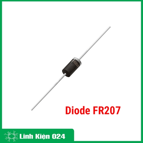 Diode FR207 2A/1000V