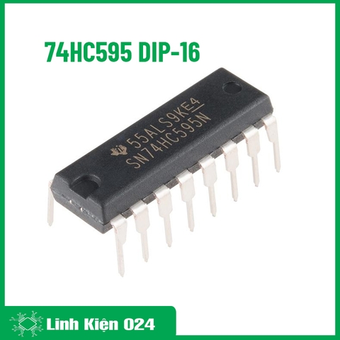 74HC595 8-Bit DIP16 (K9H14)