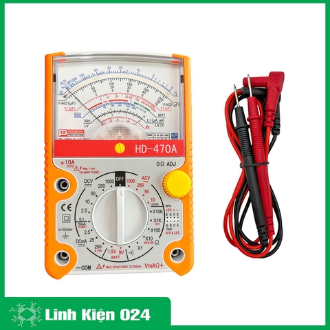 Đồng Hồ Đo Điện Tử Vạn Năng Brother HD-470A
