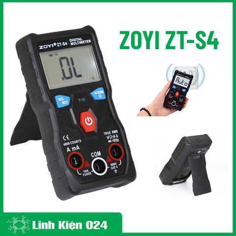 ZOYI ZT S4 Đồng Hồ Đo Vạn  Năng Tự Động - Bảo Hành 3 Tháng - Lỗi 1 Đổi 1