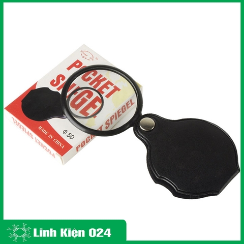 Kính Lúp Bao Da Cầm Tay 86034 60mm