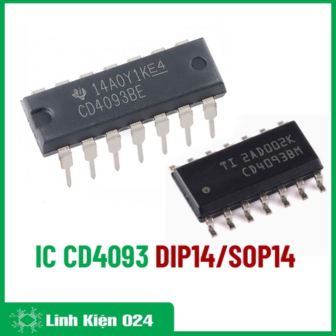 IC CD4093 DIP14/SOP14