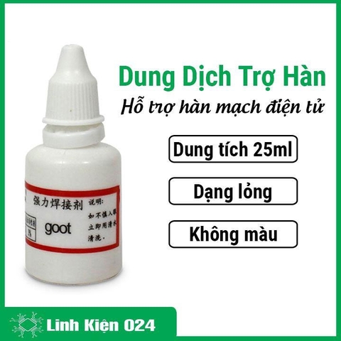 Dung Dịch Trợ Hàn GOOT 25ml