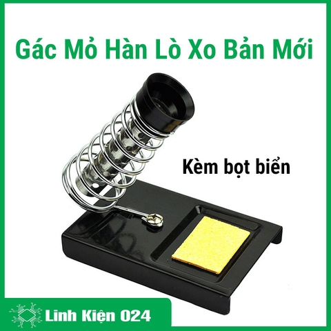 Gác Mỏ Hàn Lò Xo Bản Mới Kèm Bọt Biển