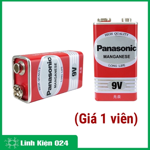 Pin 9V Panasonic Chính Hãng - 1 Viên