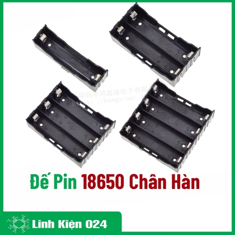 Đế Pin 18650 Chân Hàn Riêng Biệt