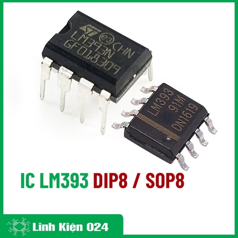 IC LM393 DIP8 (K9E10)