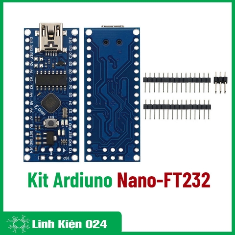 Kit Ardiuno Nano-FT232 (BH 06 Tháng) (K3H1)