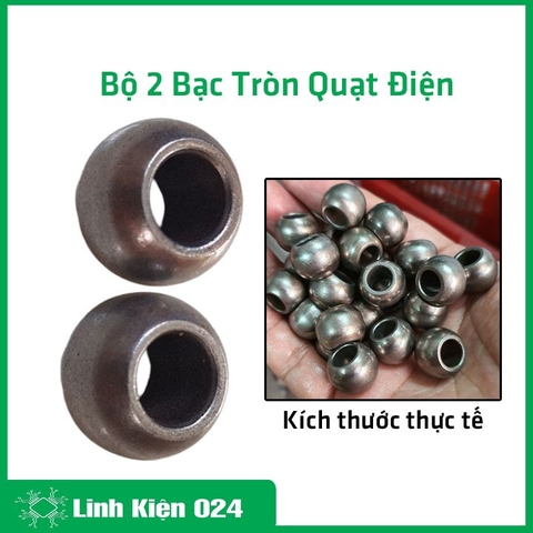 Bộ 2 Bạc Tròn Quạt Điện