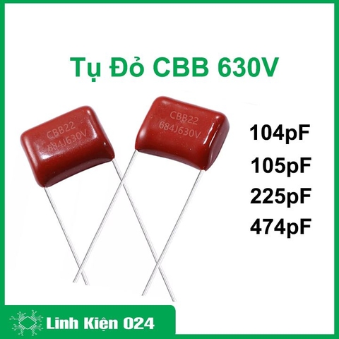 Tụ Đỏ CBB 630V