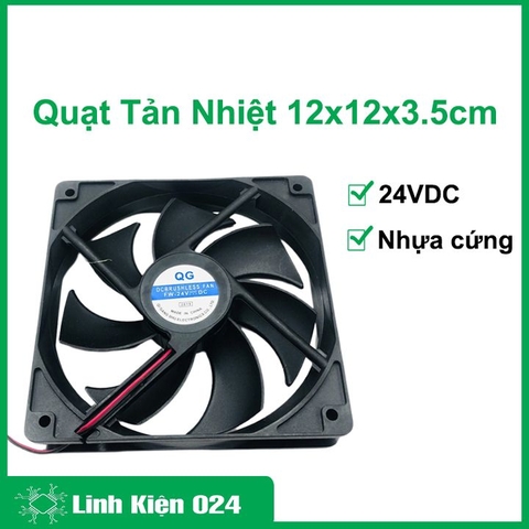 Quạt Tản Nhiệt 12x12x2,5cm - 24V