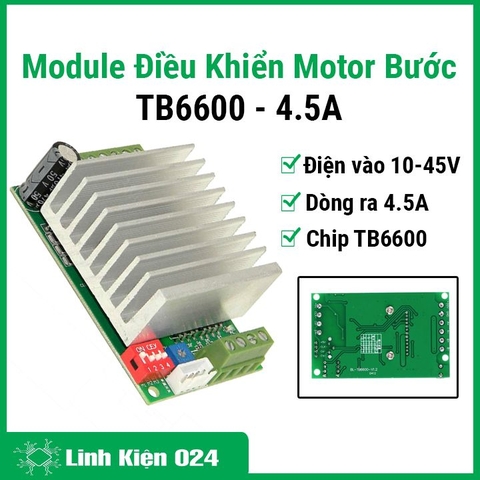 Module Điều Khiển Động Cơ Bước TB6600 4.5A (K4B16)