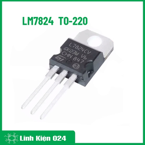 LM7824 CV 1.5A TO220 (K9B8–2)