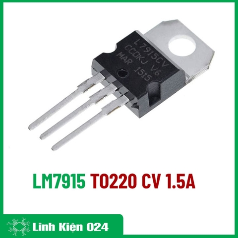 IC Ổn Áp LM7915 CV 1.5A TO220 (K9C8-2)