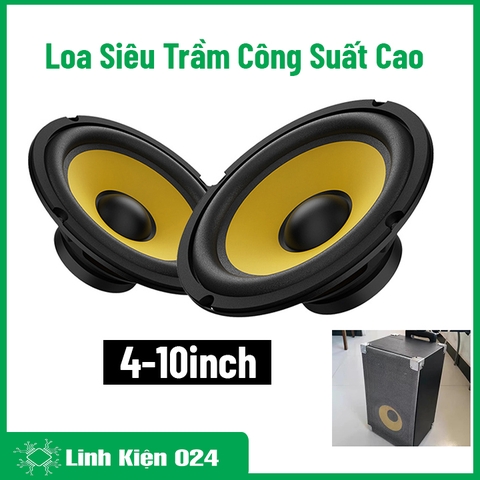 Loa Siêu Trầm Công Suất Cao Loa Ô Tô