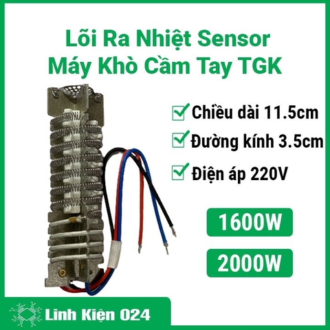 Lõi Ra Nhiệt Sensor Máy Khò Cầm Tay TGK