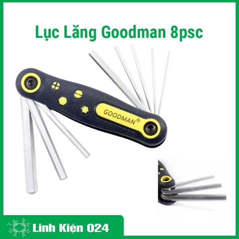 Bộ Lục Lăng Goodman Gập 8 Chi Tiết USA